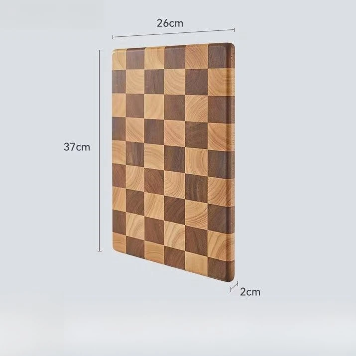 Checkerboard Acacia Wood Cutting Board Chopping Board