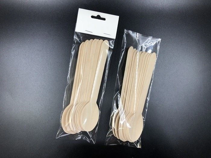 Disposable Wooden Cutlery Set Spoon