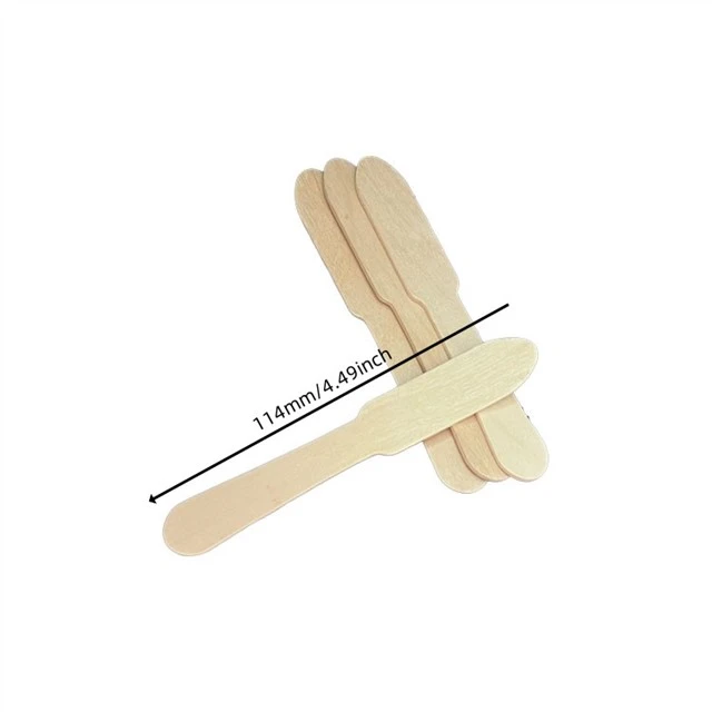 Nueva cuchara para helado desechable de 114 mm/4,49 pulgadas