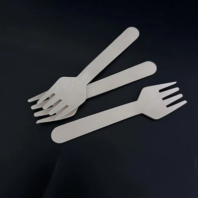 Horqueros de madera desechables de 95 mm a granel|Cubiertos de abedules ecológicos para fiestas senyang